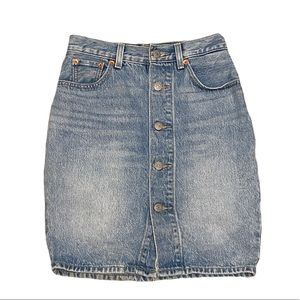 Levi’s Premium Denim Mom Skirt